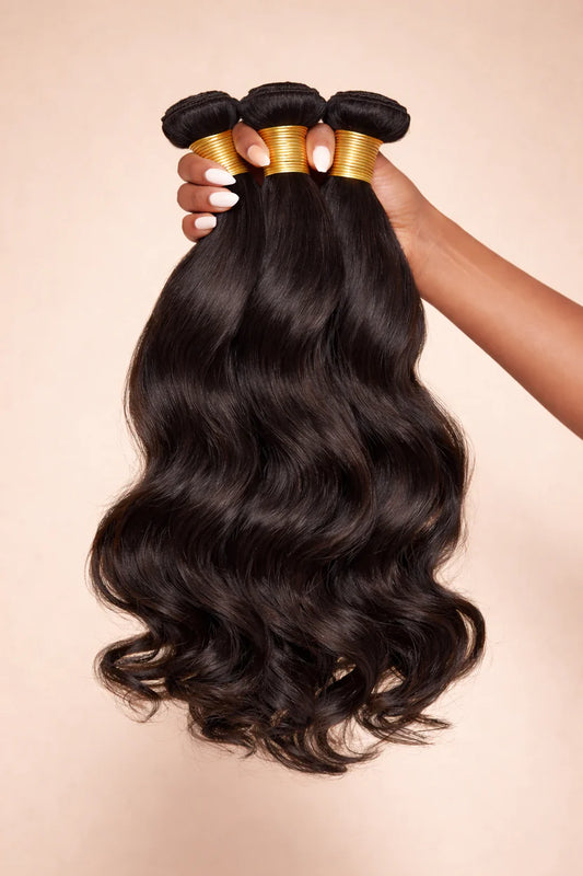 Body Wave Bundles Human Hair 1/3/4 Bundles Human Hair Natural Black Color Brazilian Virgin Weave Bundles Hair Extensions