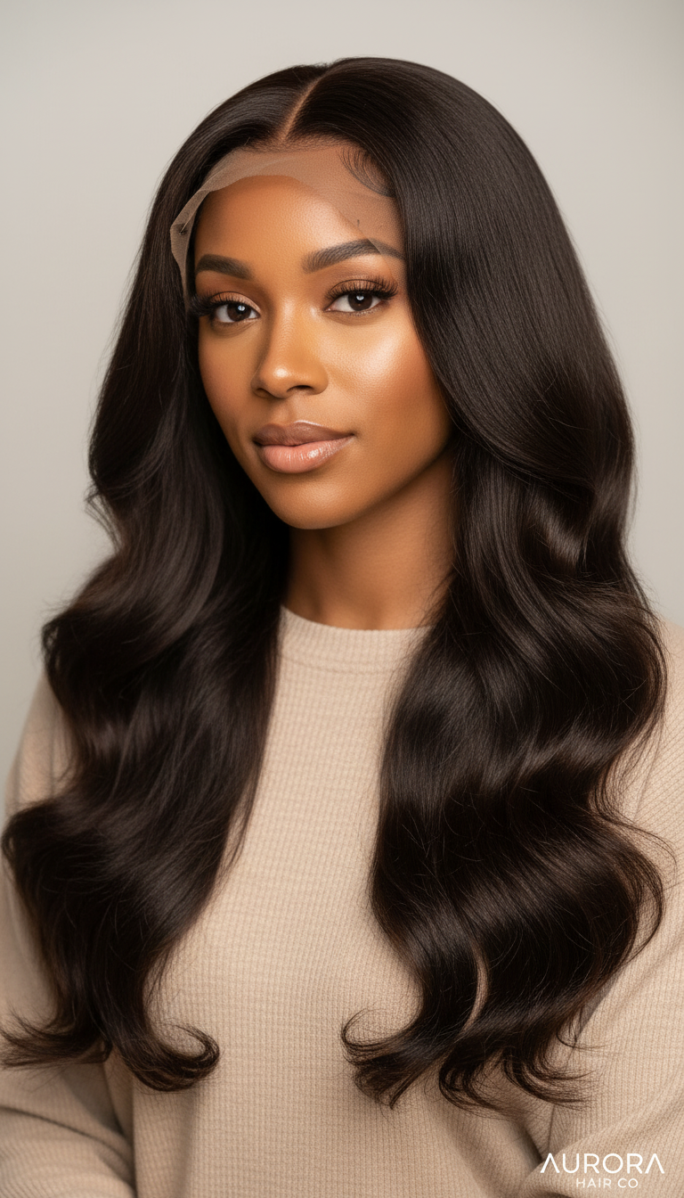 13X6 Hd Lace 28 Inch Body Wave Human Hair Wigs HD Lace Front Wig Black Pre Plucked 13X4 Human Wavy Lace Frontal Hair Wigs