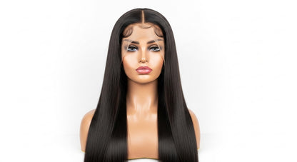 6X5 Lace Front Wig Glueless Wigs Human Hair 250% Density